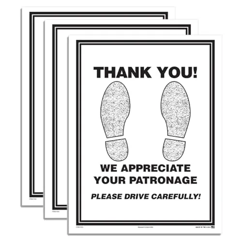 Professional Grade Footprint Paper Floor Mats - 17" × 22", 50# Offset Paper - Ideal for Automotive Service Centers