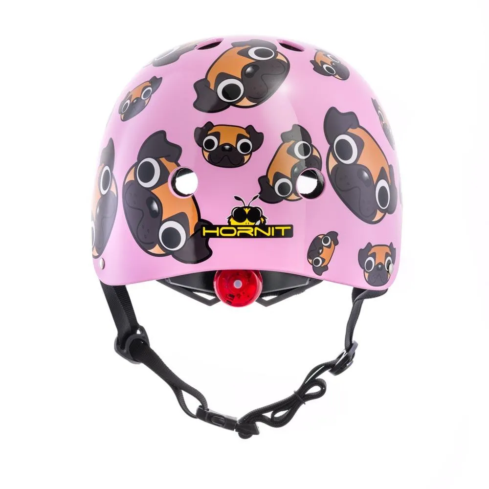 Pug Puppies Helmet