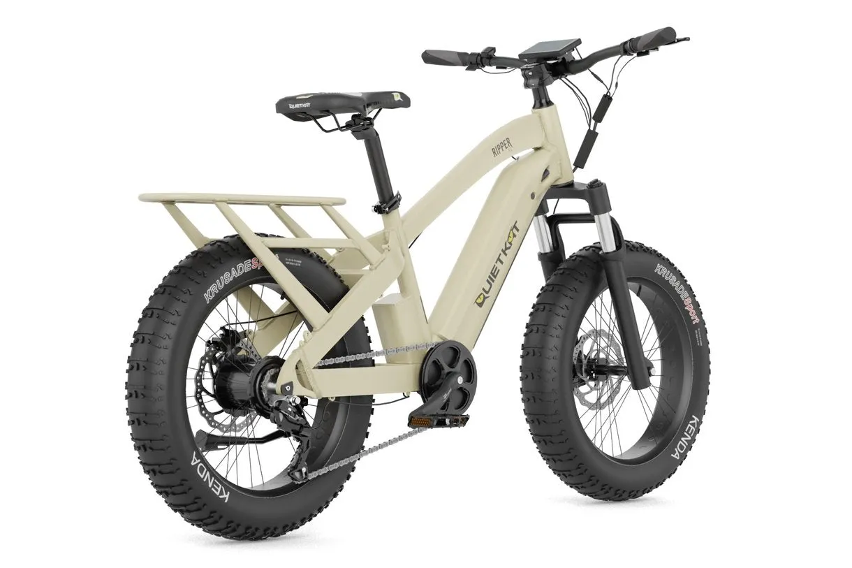 QuietKat Ripper E-Bike | 500W Motor | 10.4AH/48V Batter