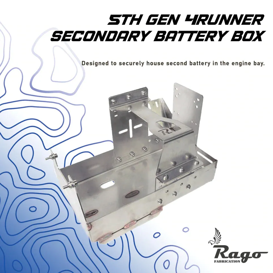 Rago Fabrication Secondary Battery Box For 4Runner (2010-2022)
