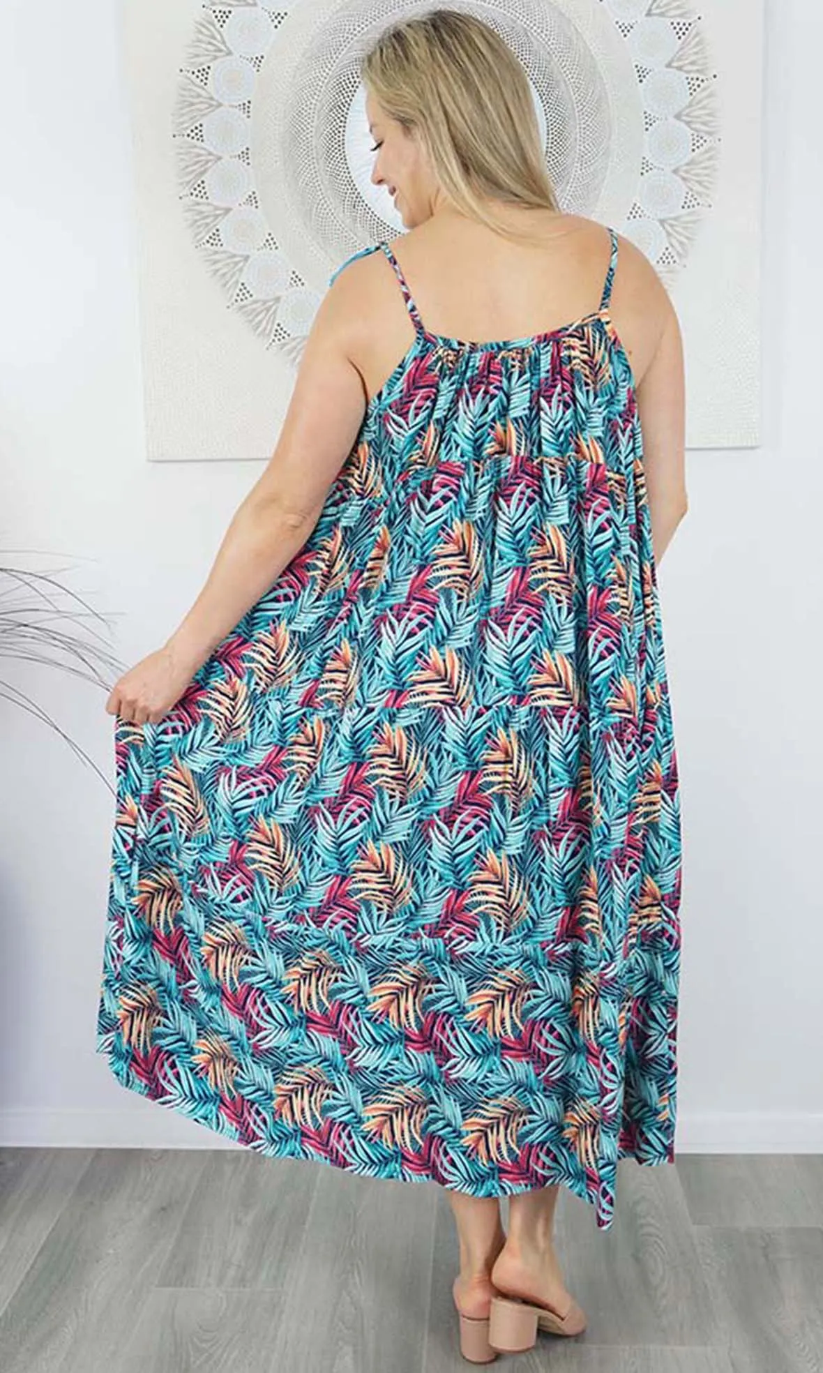 Rayon Dress Goa Lady Fern, More Colours