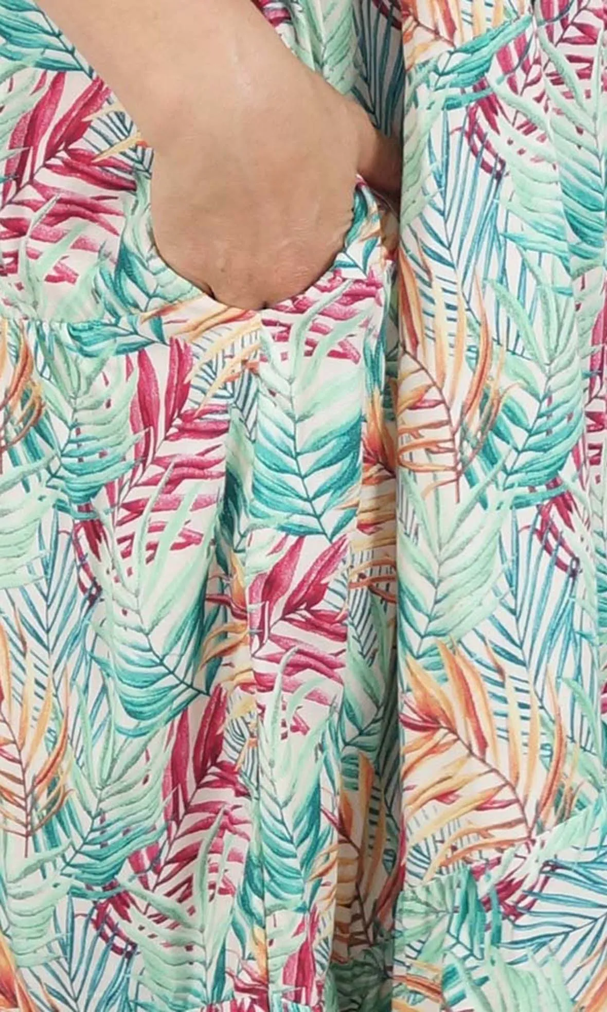 Rayon Dress Goa Lady Fern, More Colours