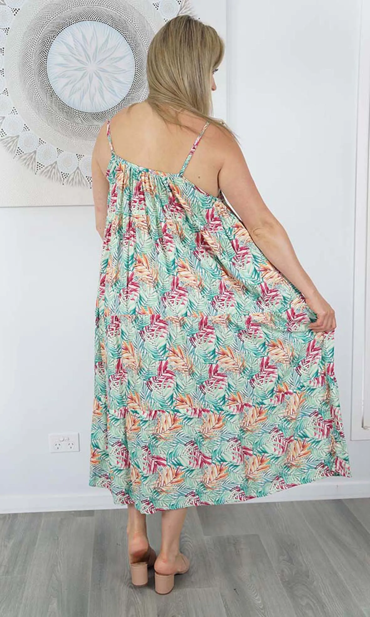 Rayon Dress Goa Lady Fern, More Colours