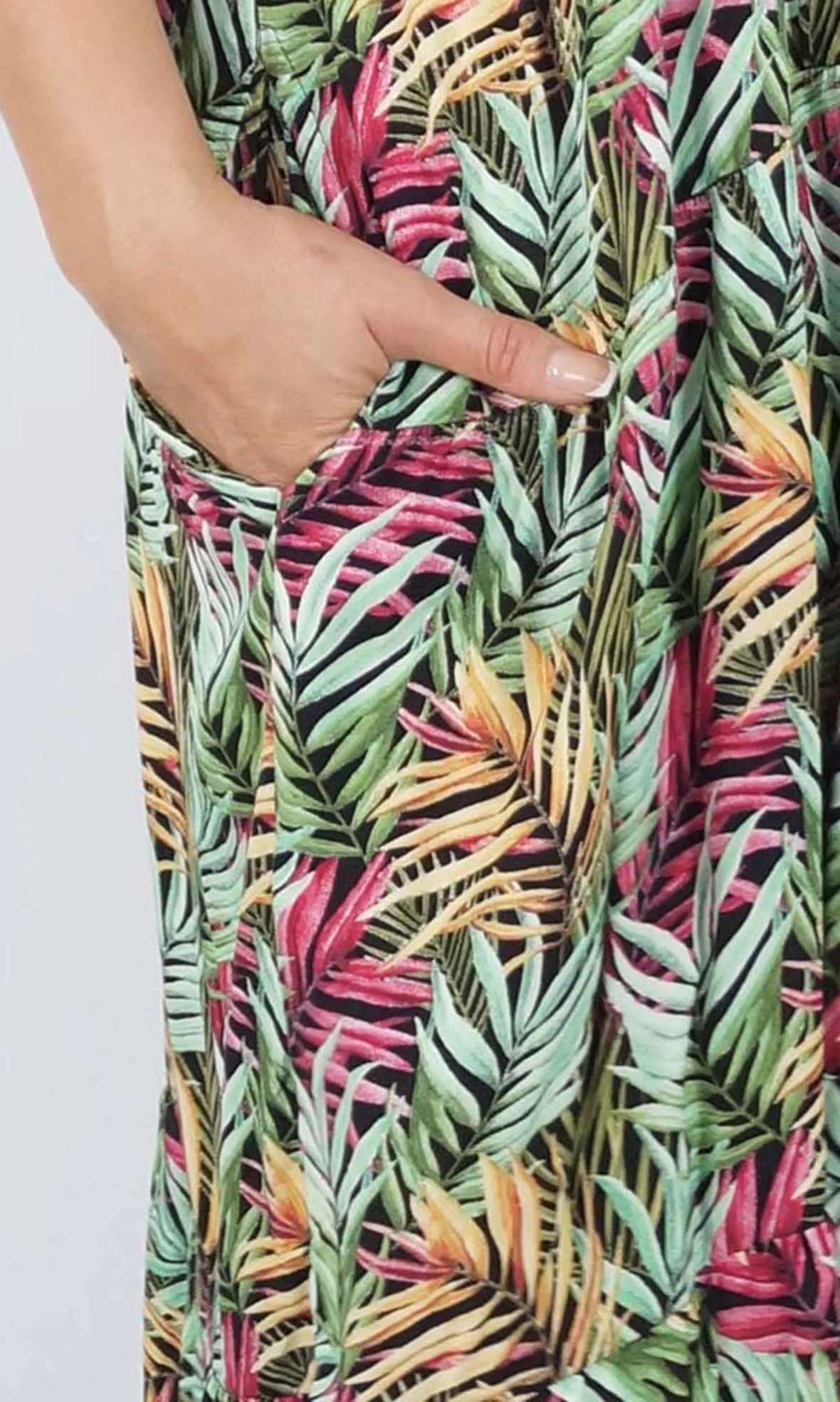 Rayon Dress Goa Lady Fern, More Colours