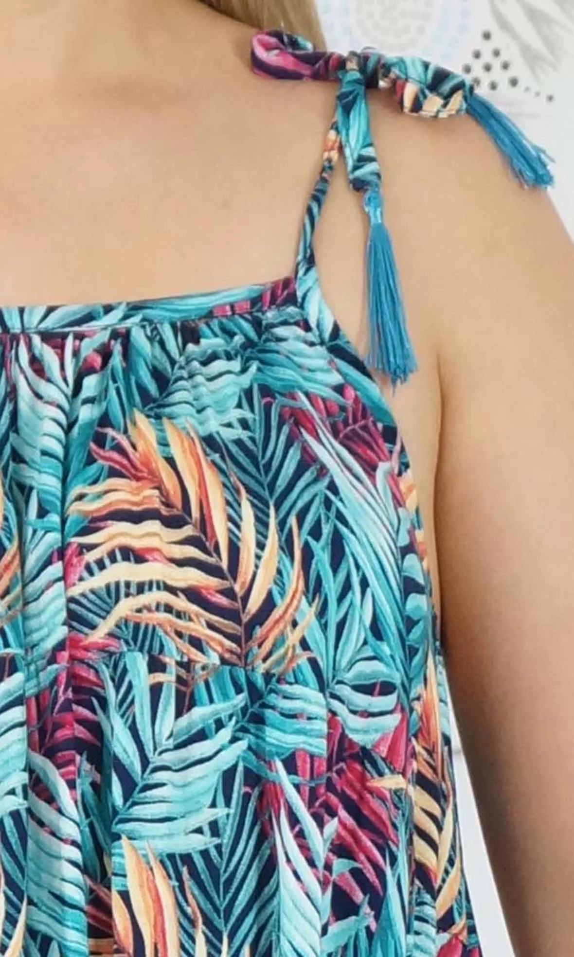 Rayon Dress Goa Lady Fern, More Colours