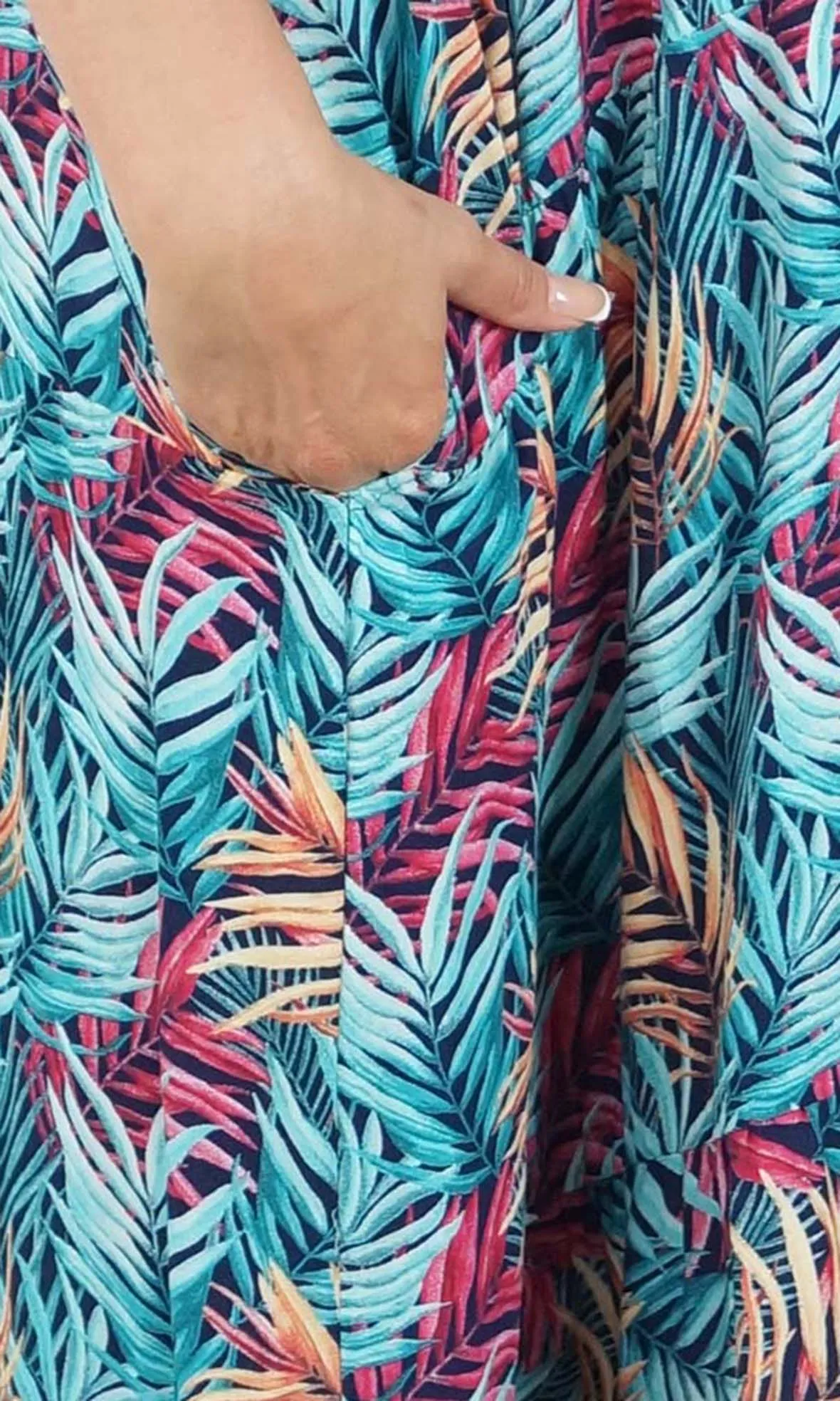Rayon Dress Goa Lady Fern, More Colours