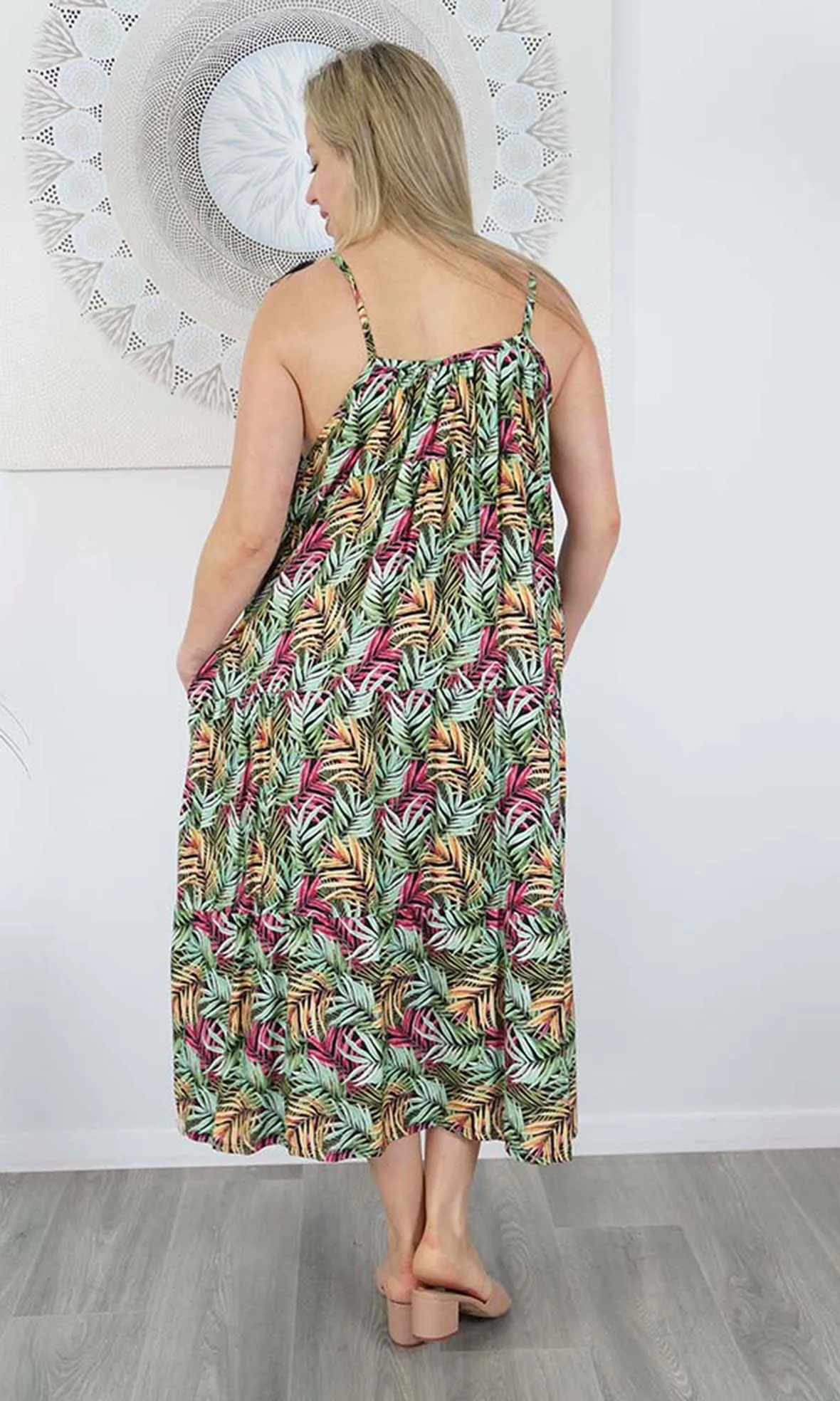 Rayon Dress Goa Lady Fern, More Colours