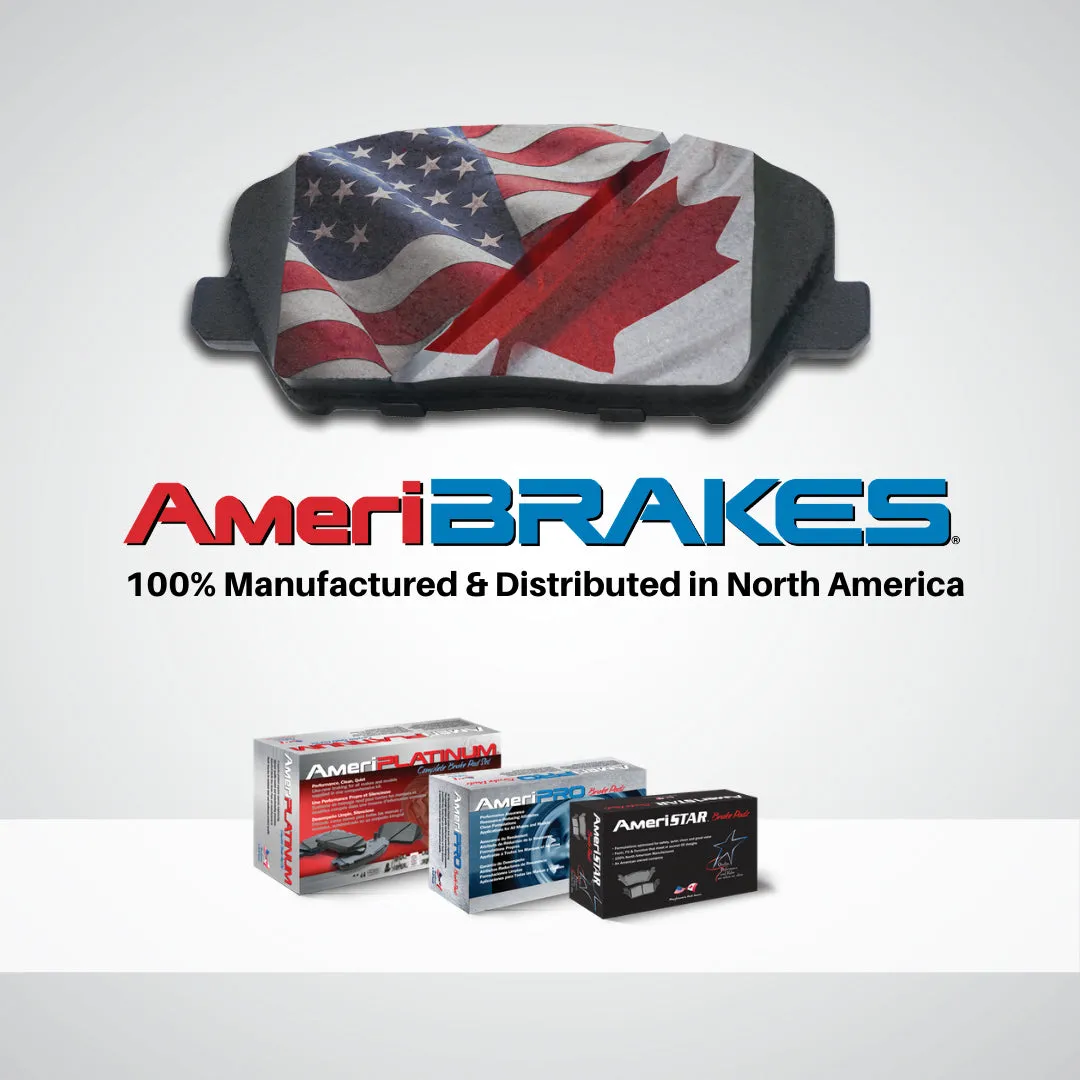 Rear Performance Brake Rotors Ceramic Pads Parking Shoes For Explorer 2002-2005