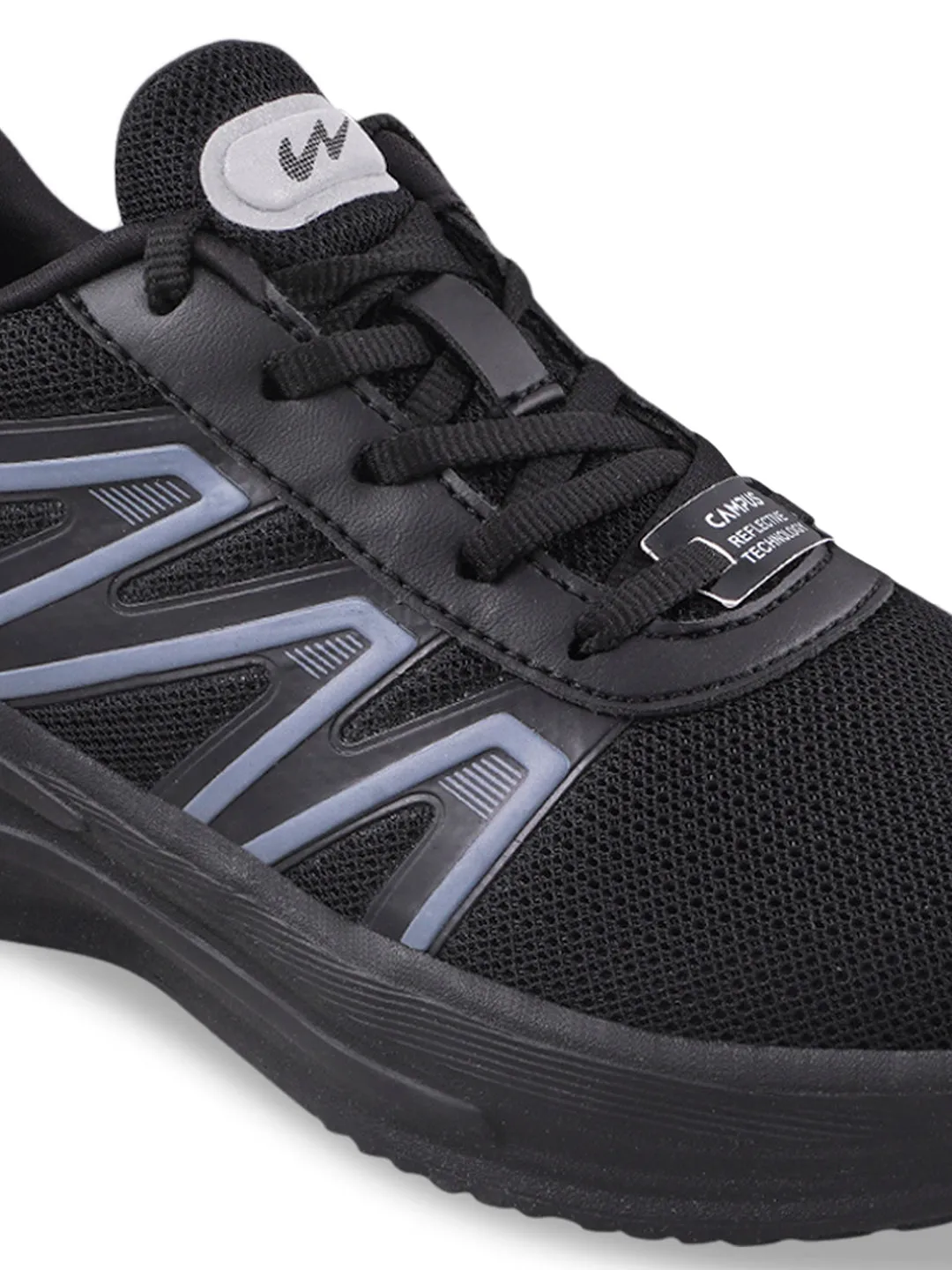 ROBE Black Men's Sports Shoes