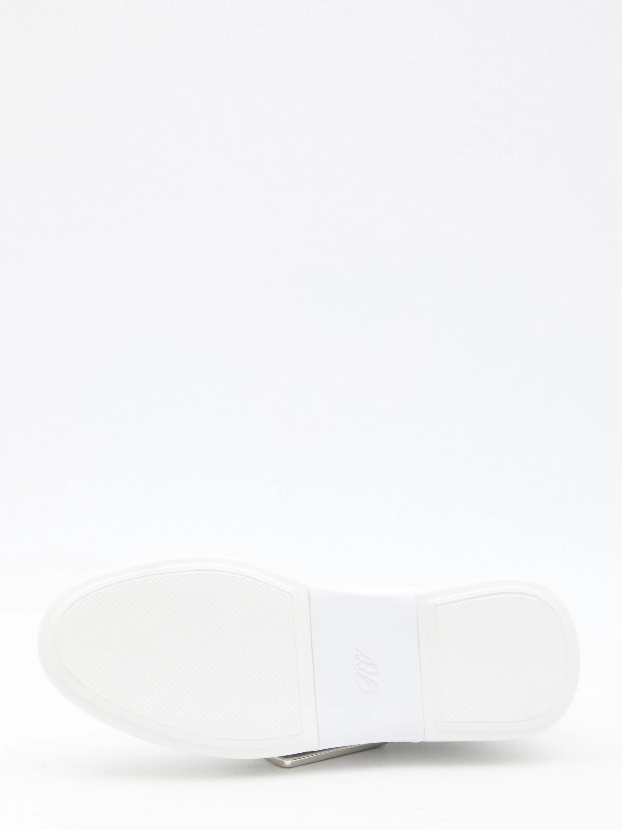 Roger Vivier Leather Viv Skate Sneakers