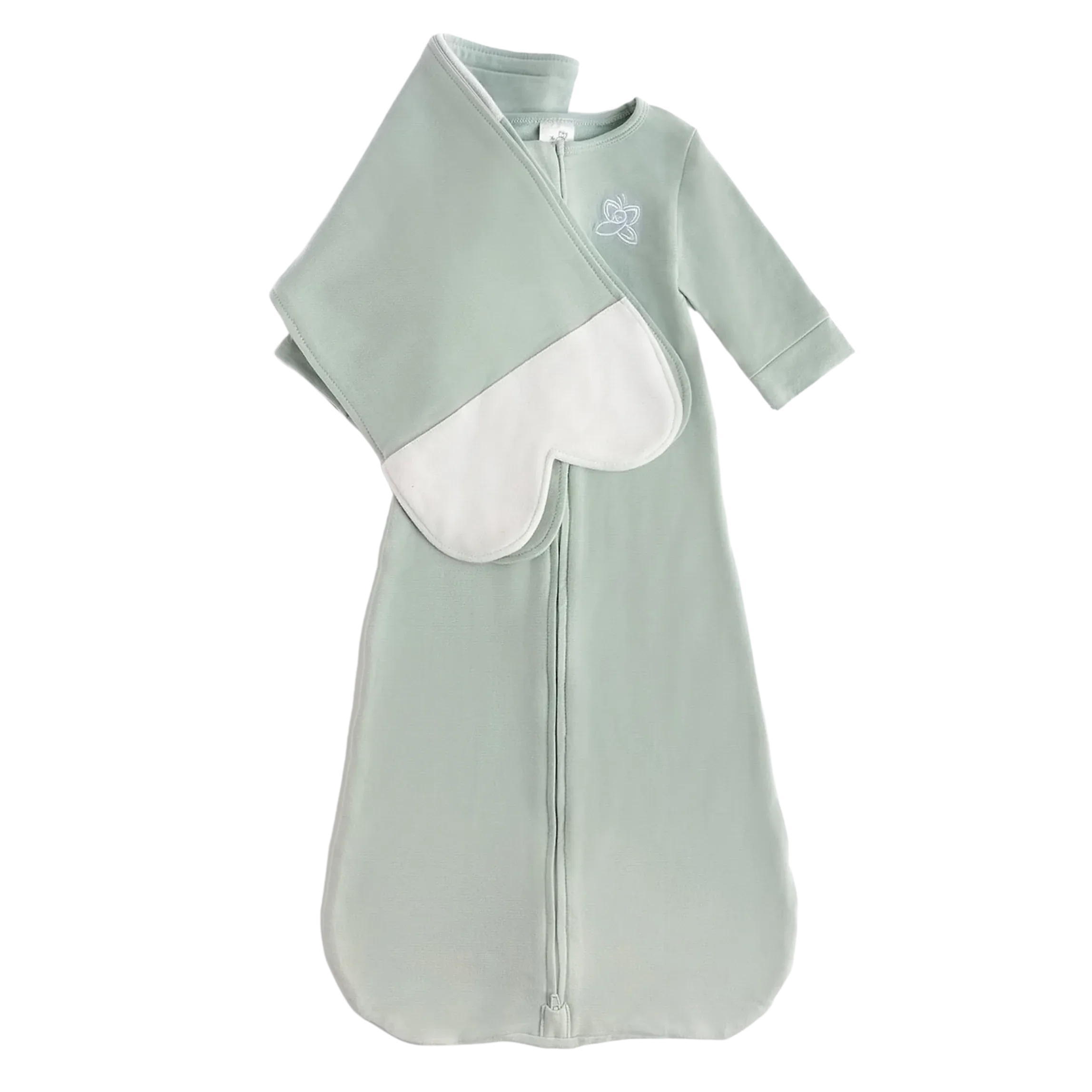Sage Green Butterfly Swaddle