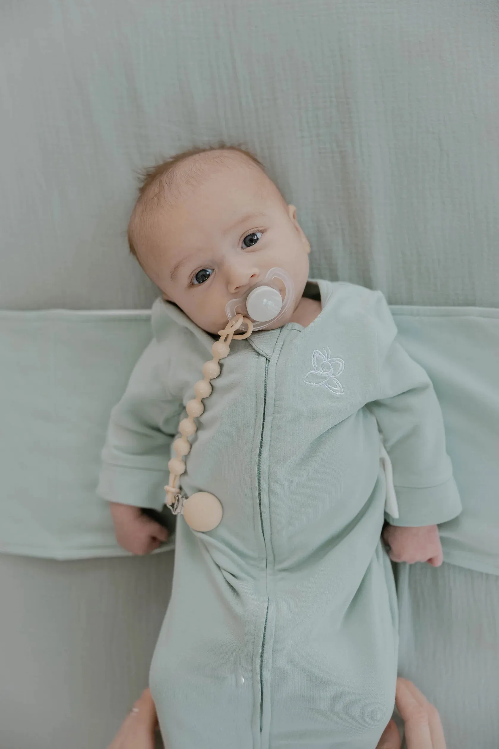 Sage Green Butterfly Swaddle