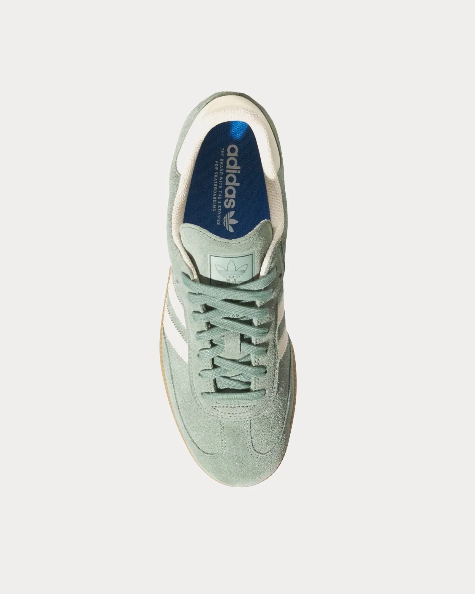 Samba Silver Green / Wonder White / Gold Metallic Low Top Sneakers