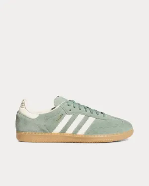 Samba Silver Green / Wonder White / Gold Metallic Low Top Sneakers
