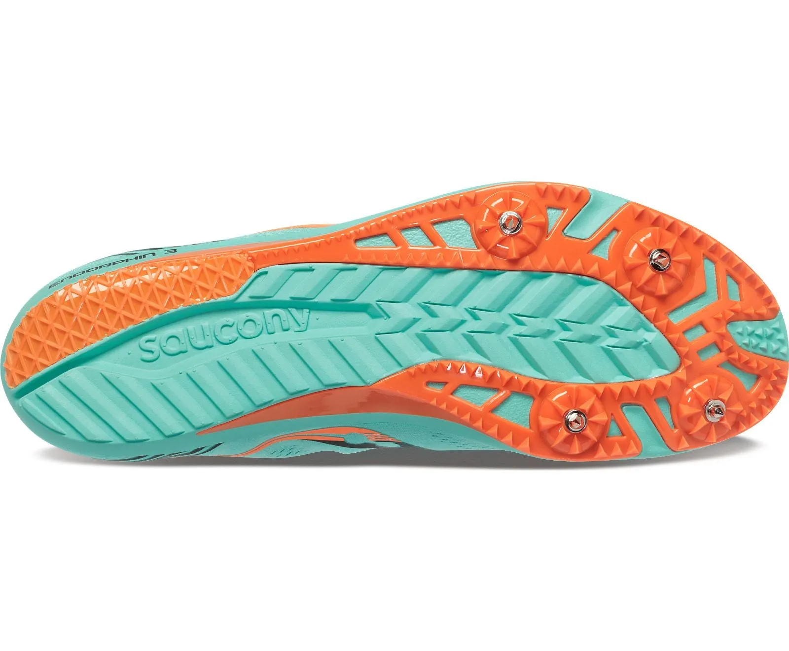 Saucony | Endorphin 3 | Track Spike | Men's | Cool Mint/Black