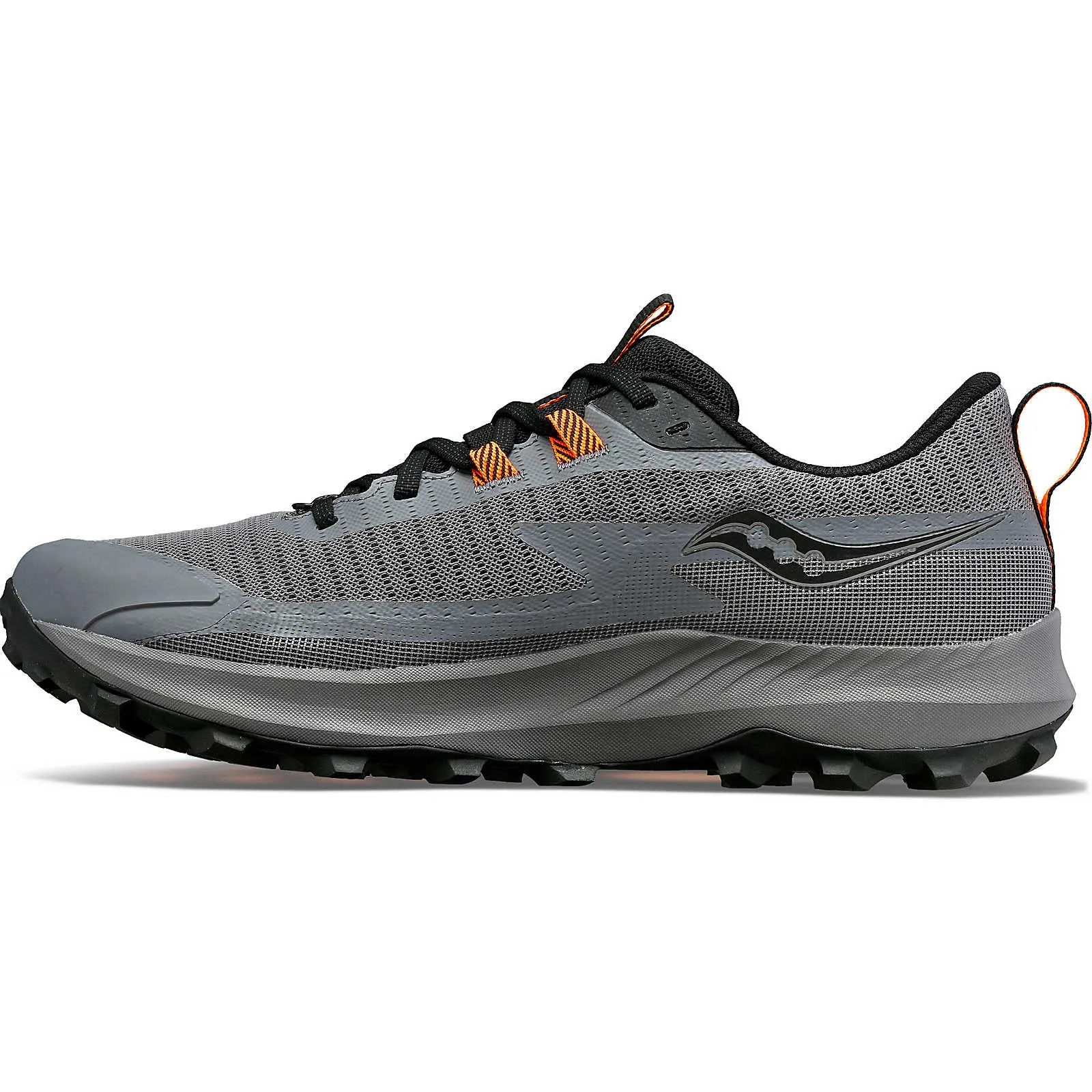 Saucony Men's Peregrine 13 GORE-TEX Trail Running Shoes Gravel / Black