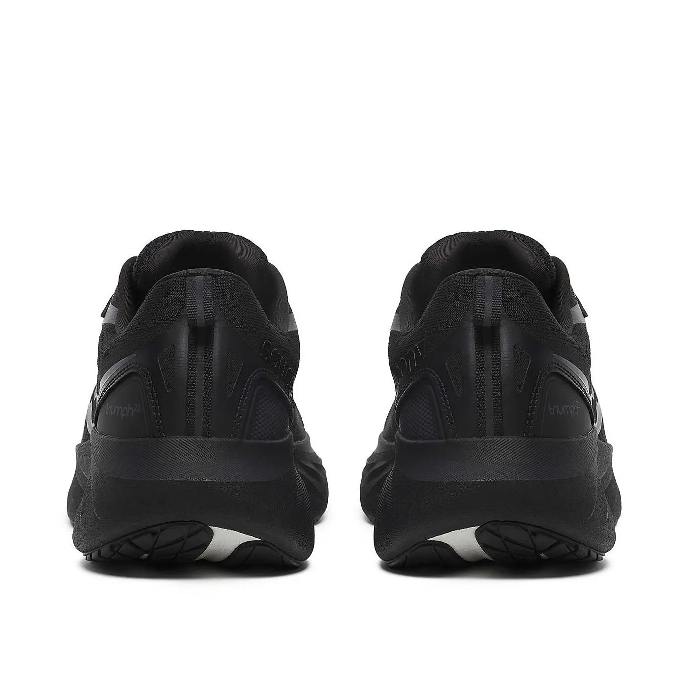 Saucony Men's Triumph 22 Running Shoes Triple Black
