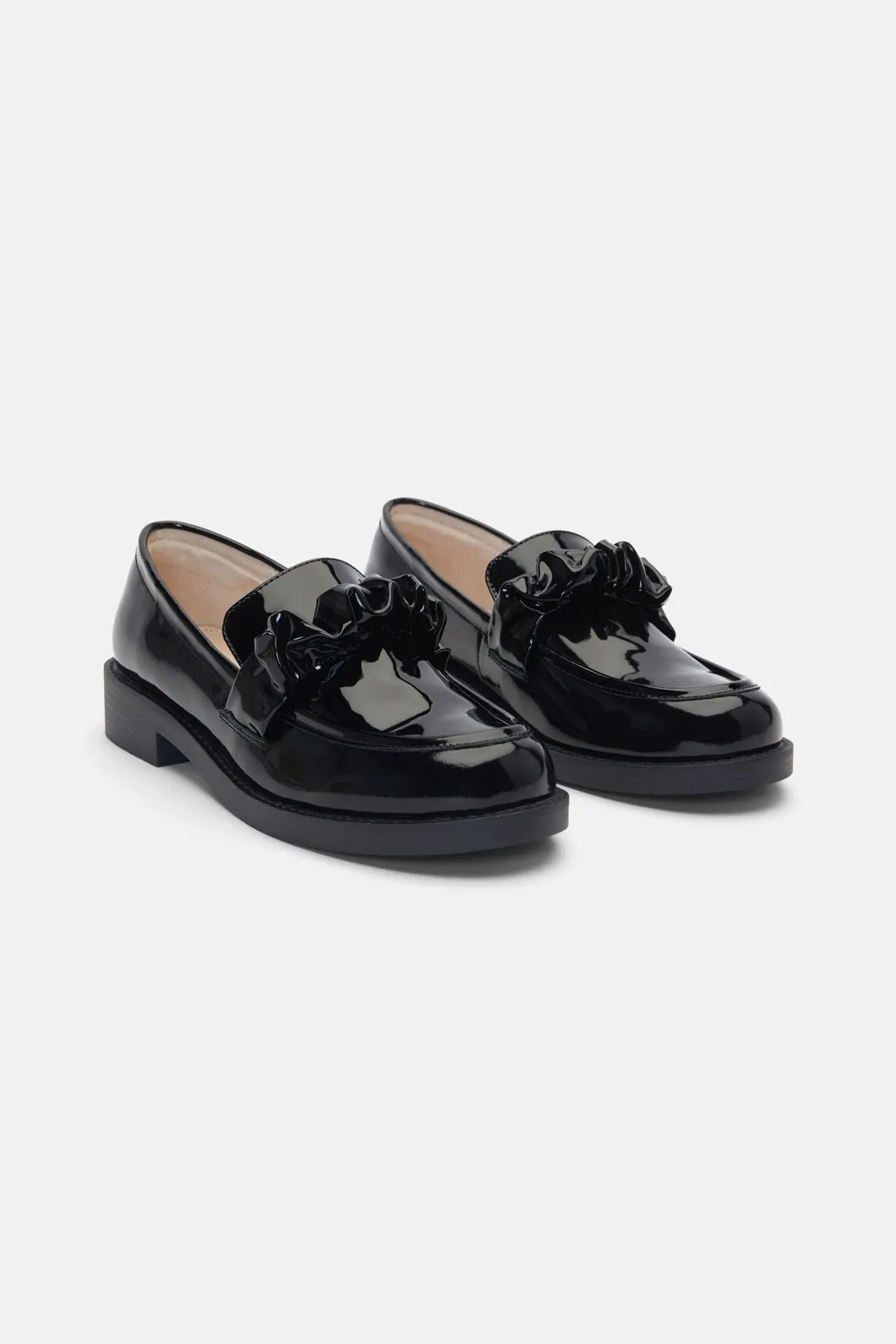 Scrunchie Loafer Black
