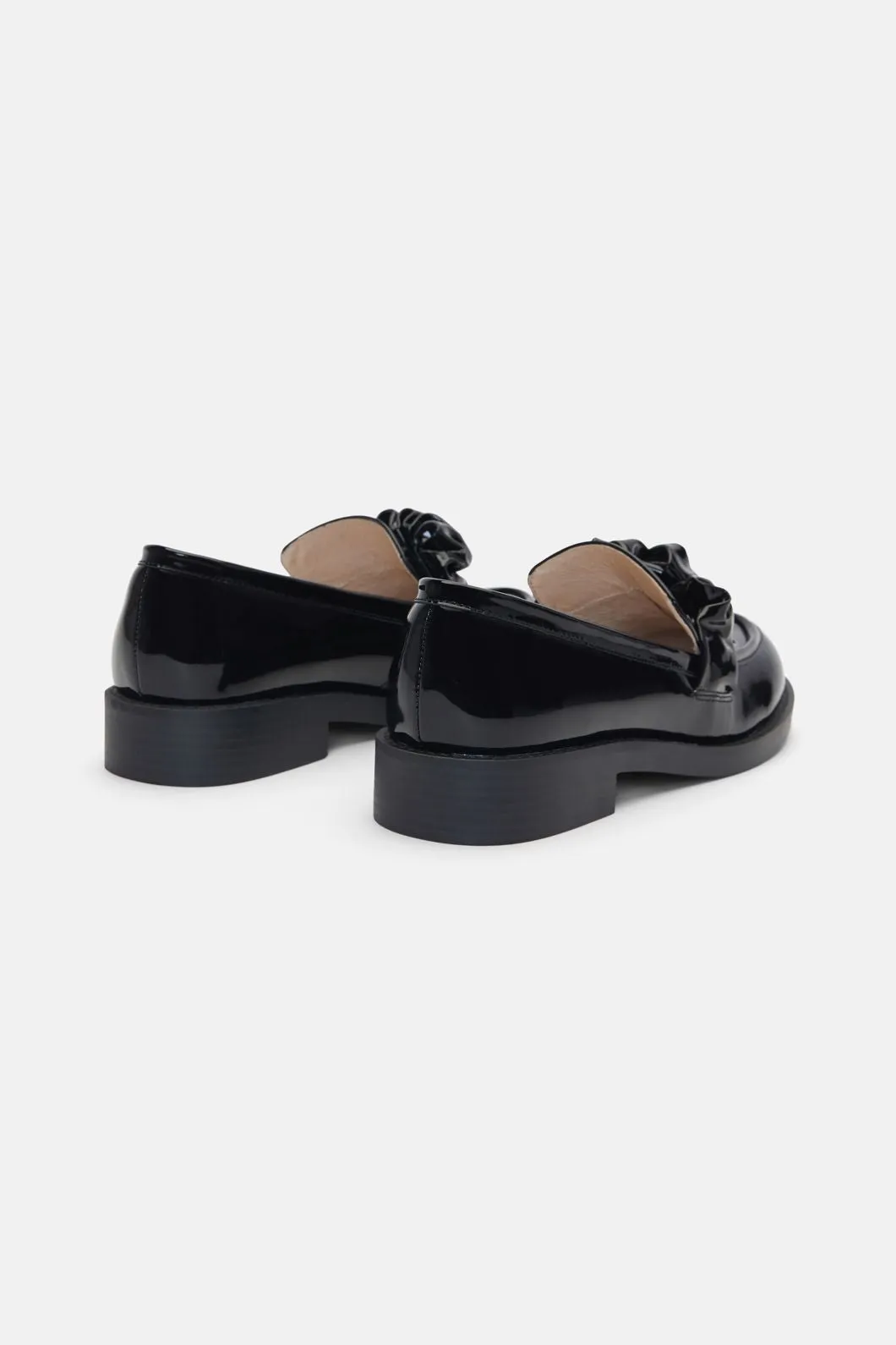 Scrunchie Loafer Black