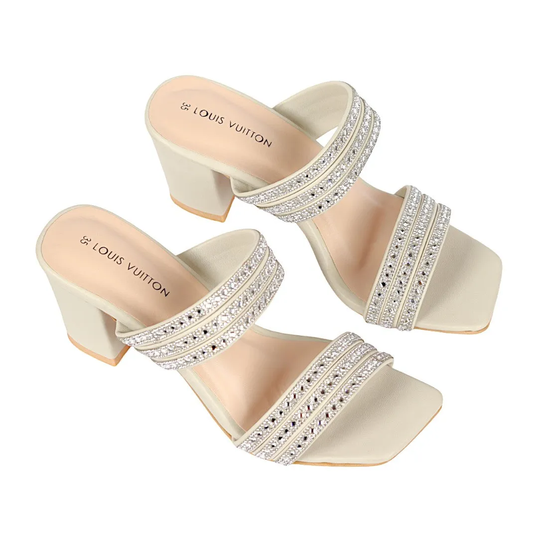 SEMI BLOCK HEEL