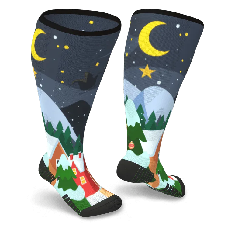 Silent Night Diabetic Compression Socks