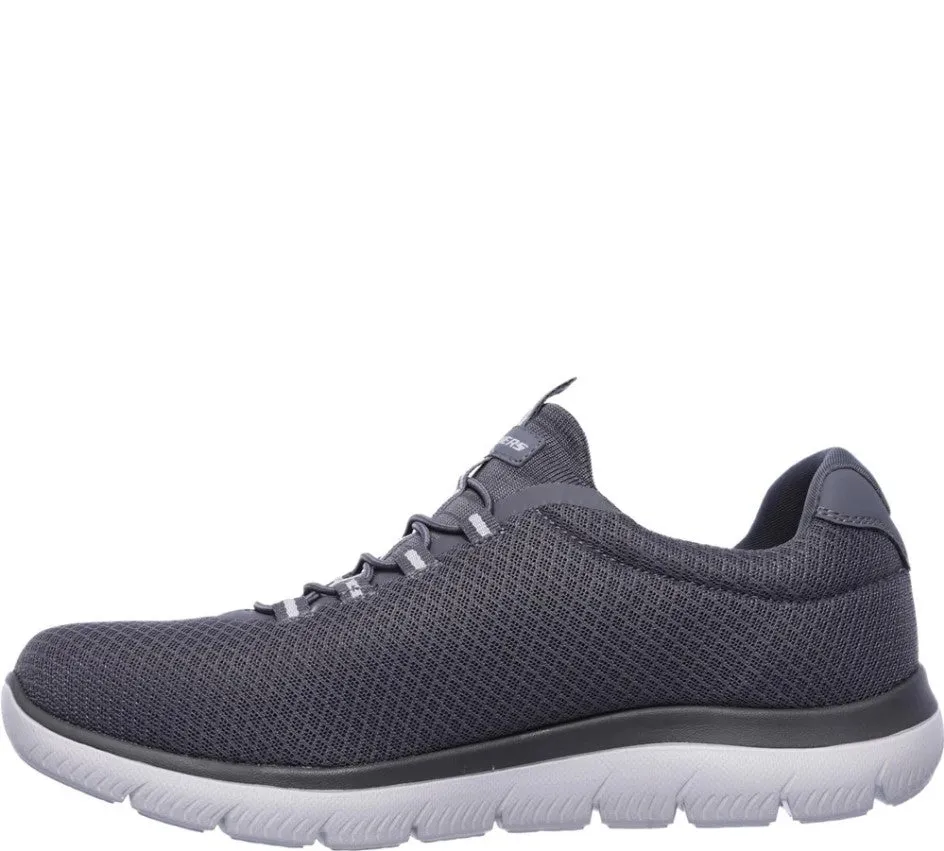 Skechers Mens Trainer Summits Charcoal
