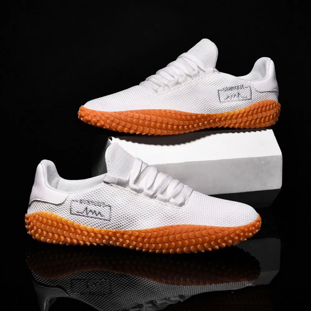 Sneakers Men's Barefoot Lightweight Shoes - White Size US10 = US44