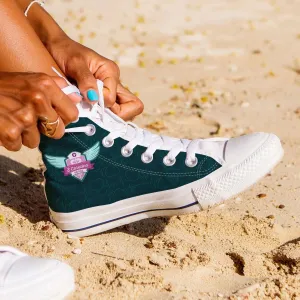South Carolina Nurse Canvas High Top Shoes