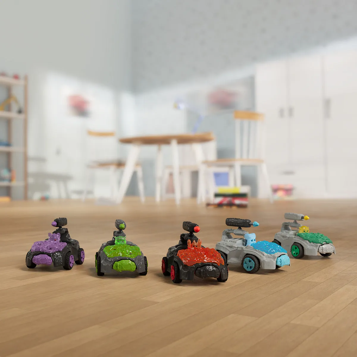 Stone CrashMobile with Mini Creature