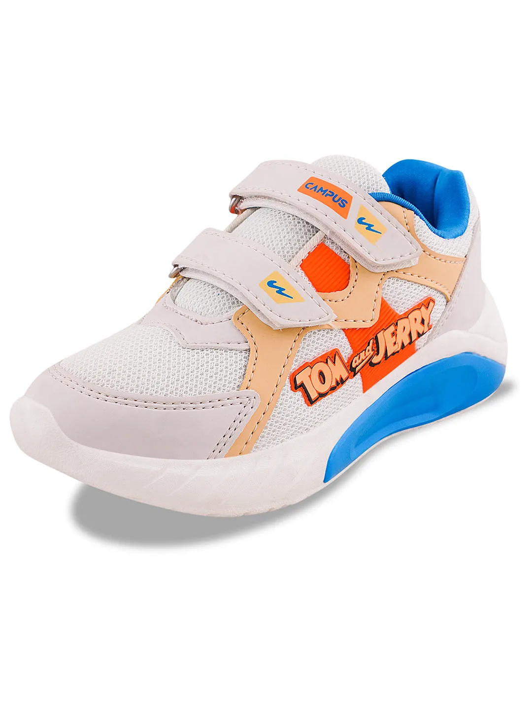 TOM V Off White Kid's Casual Shoes