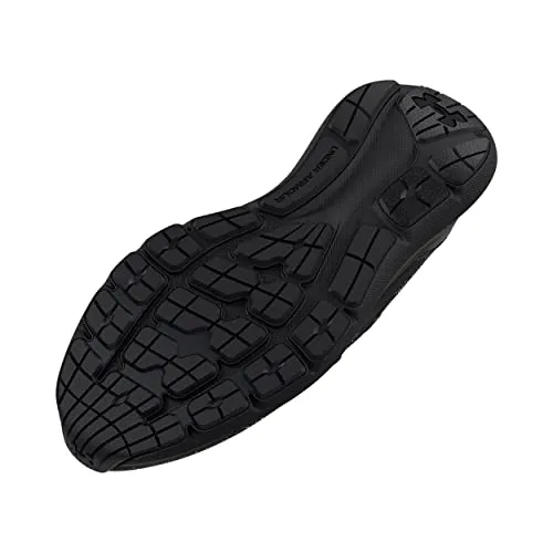 Under Armour Men's Surge 3, Black/Black, 9.5 Medium US