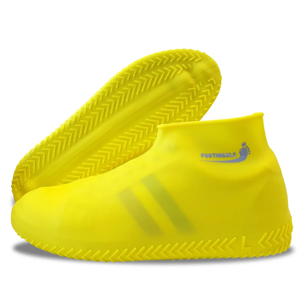 Waterproof Silicone Rubber Shoe Covers for Rain - 1 Pair