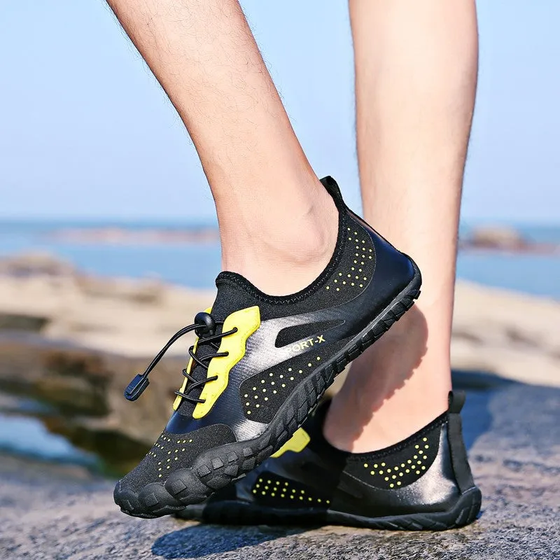Women's breathable waterproof flat beach outdoor flat shoes