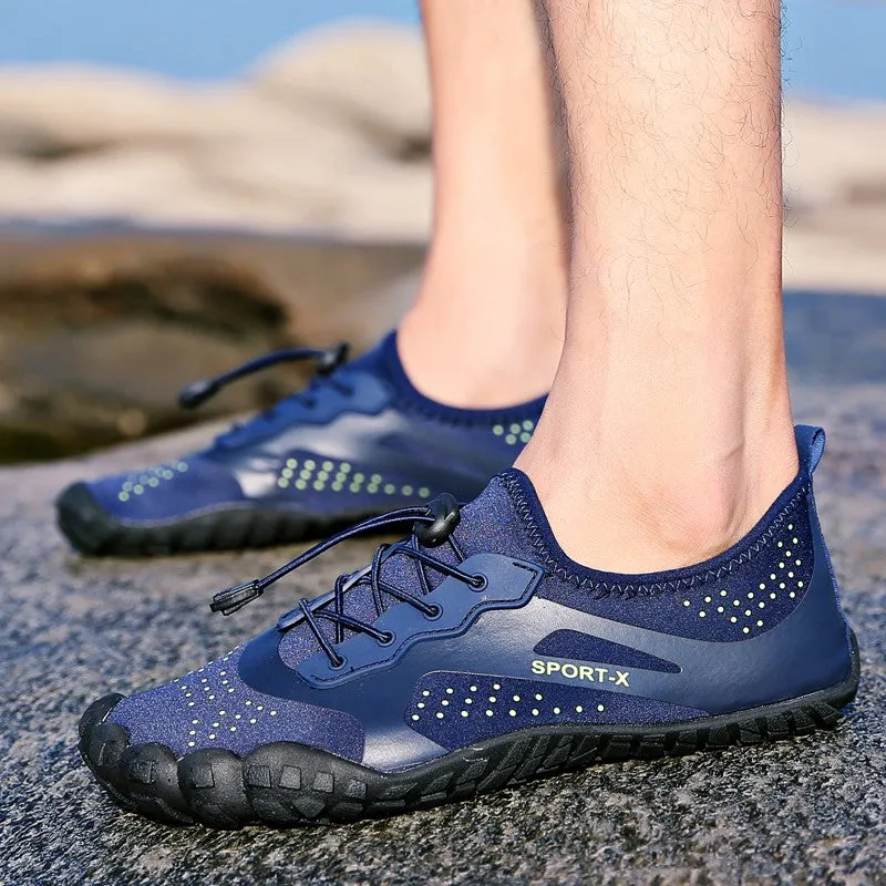 Women's breathable waterproof flat beach outdoor flat shoes