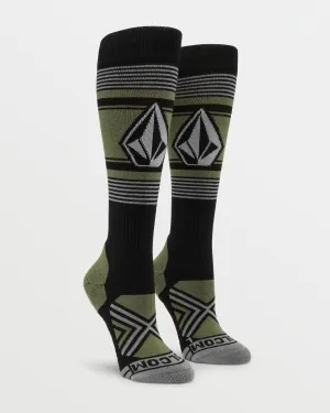 Womens Stone Lines Otc Sock - Lichen Green