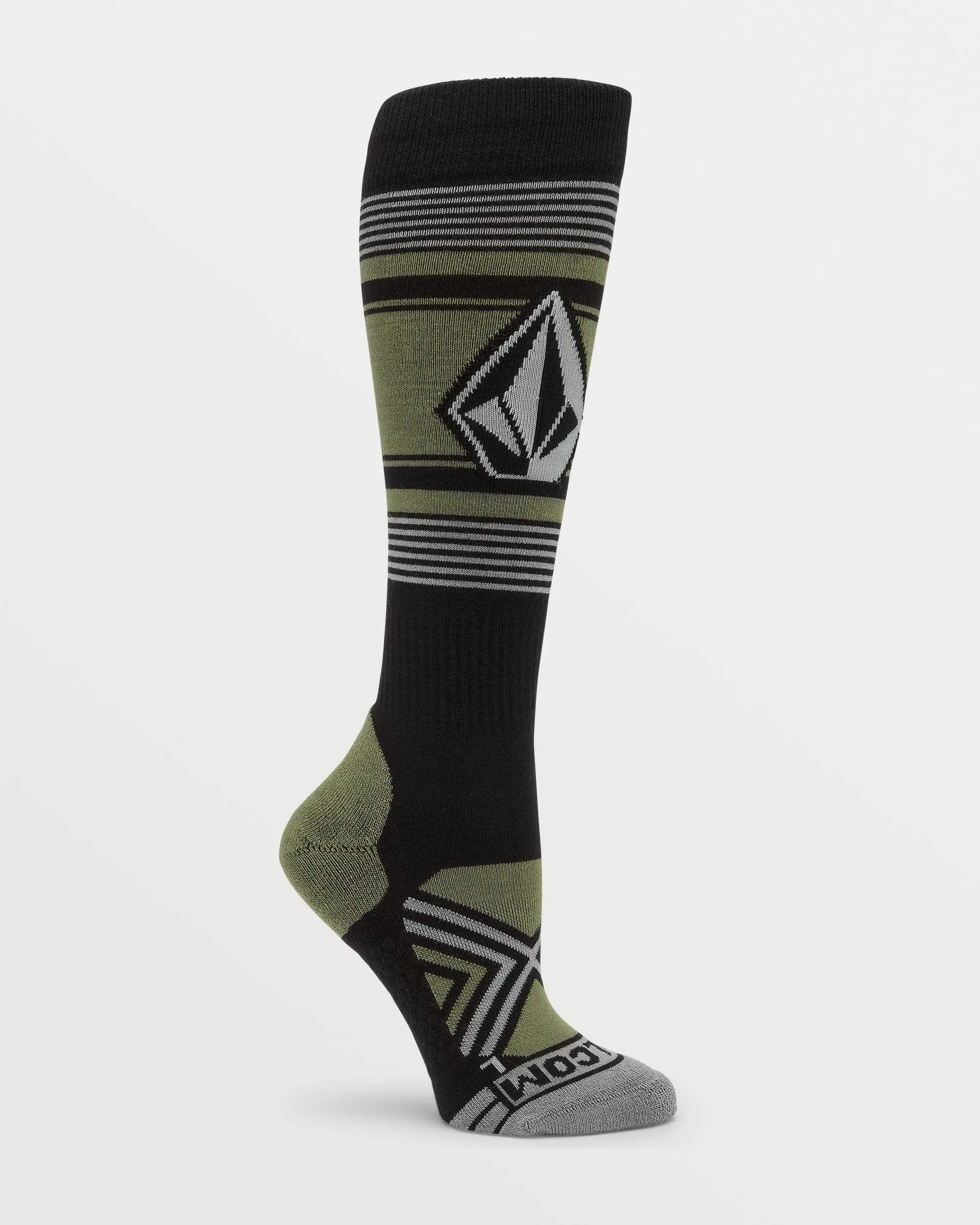 Womens Stone Lines Otc Sock - Lichen Green