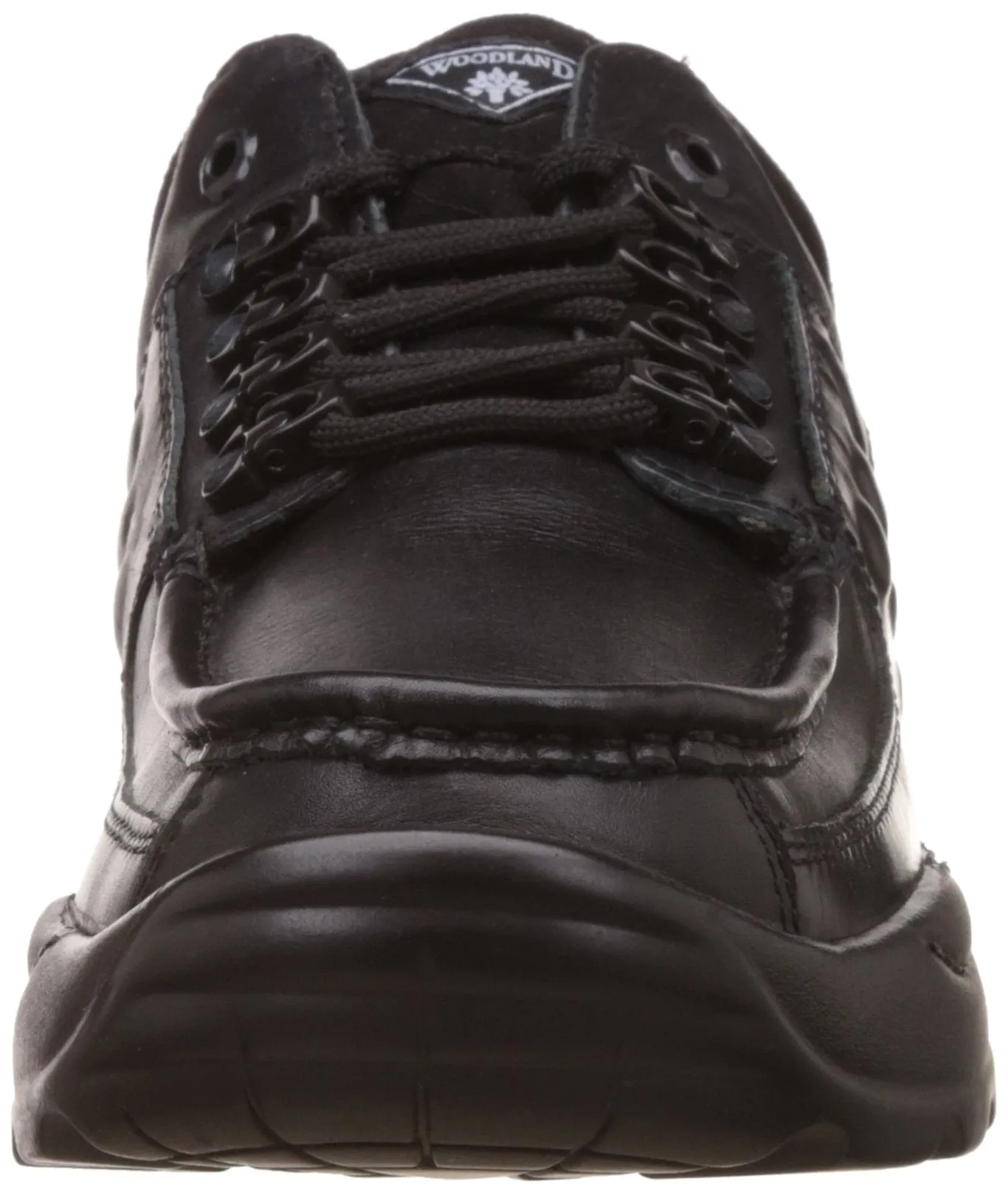 Woodland Men's Black Leather Casual Shoes-8UK (42 EU) (GC 0863110Y15)