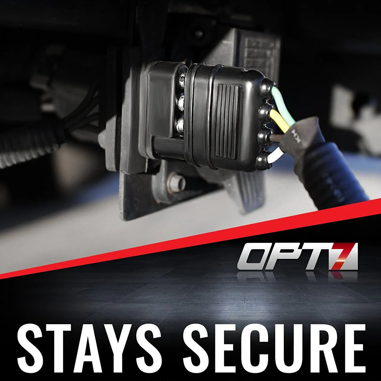 Y-Splitter 4 Tow Pin Connector Adapter Harness Wiring for Truck Tailgate